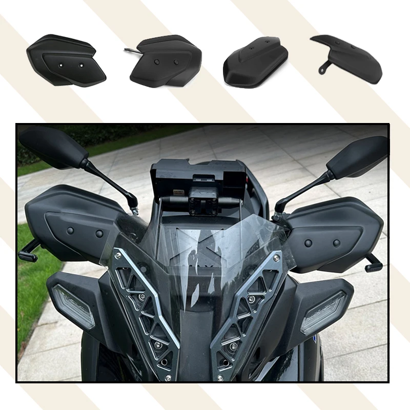 Per Yamaha XMAX 125/300 Moto Paramani Moto Protezione dalla caduta ABS Vento Deflettore Scudo Protezione Scooter Paramani
