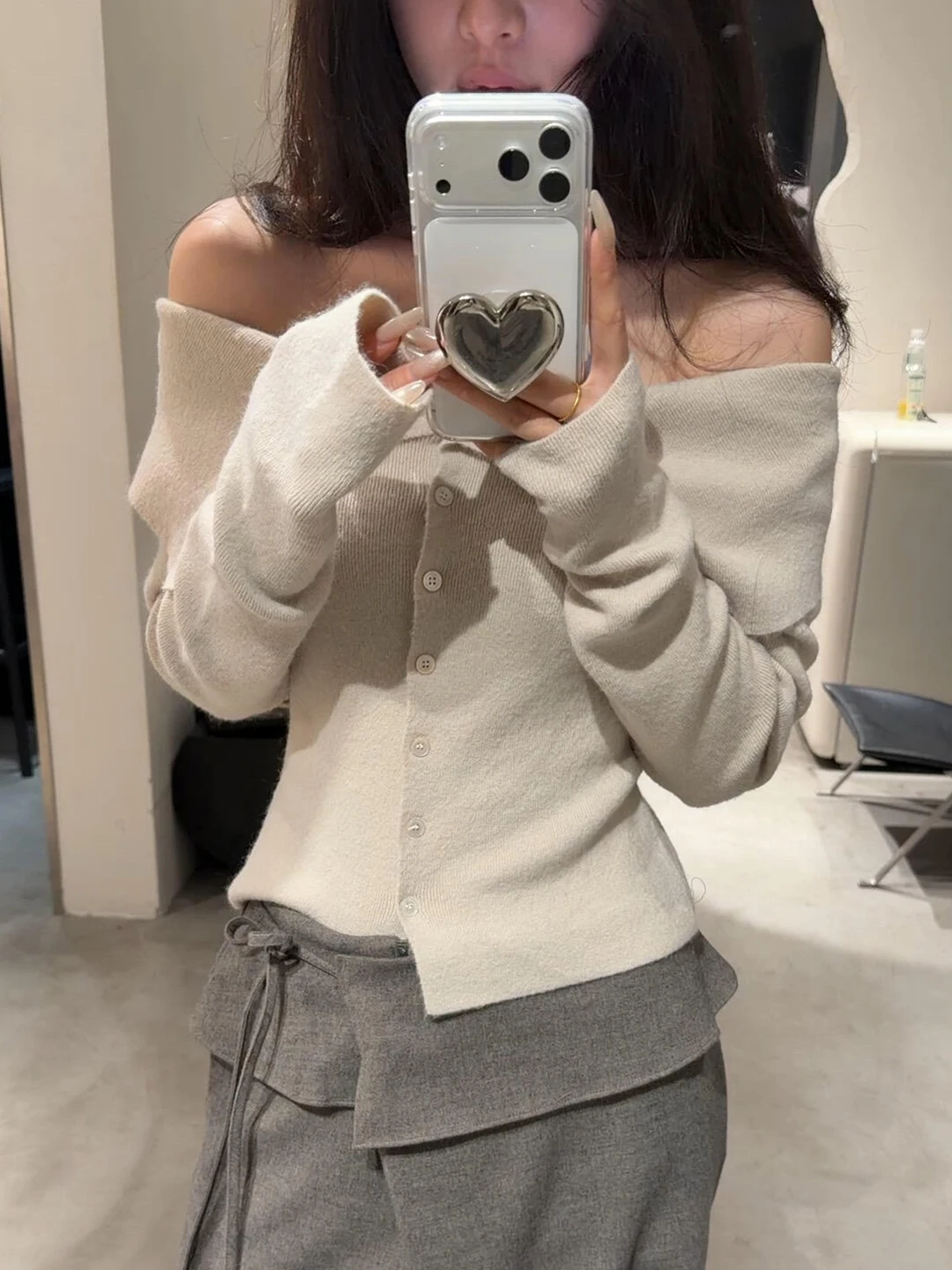 

Slim Fit Knitted Sweater Women's Inner Wear Outer Wear Short Sleeve Long Sleeve Casual Style Fashionable Autumn Winter New Ar...