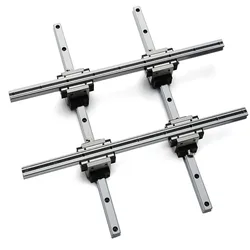 Accuracy Angle Cross Linear Guide Motion Slide Rail AG 20 AG25 Length 240mm to 2000mm for CNC Automatic XZY Axis Machine Motion