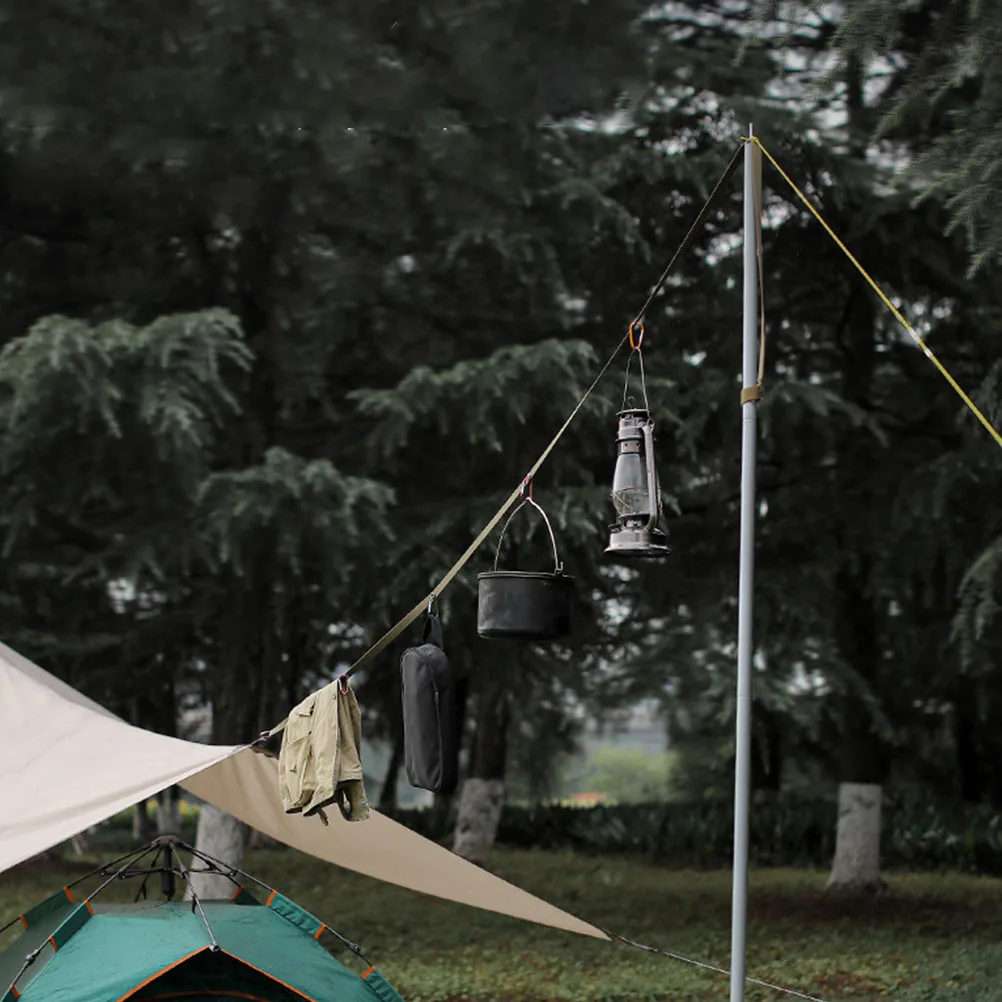 

Nylon Camping Strap Portable Hanger Canopy Lanyard Compact Lightweight Hang Lantern Cookware Clothing Shoes Tent Hammock Straps