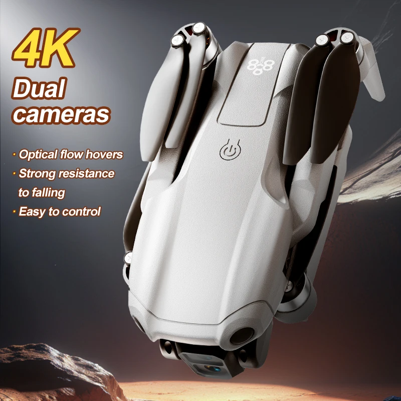 Original A888 GPS Foldable Drone 8K HD Camera Screen Remote Control Brushless Motor Intelligent Obstacle Avoidance RC Quadcopter