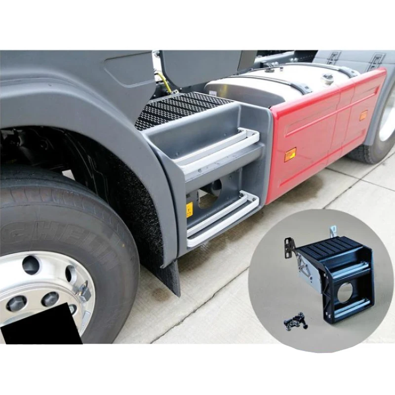 Simulierte Lkw Pedal Batterie Box Dekorieren Teile für 1/14 Tamiya RC Traktor Muldenkipper Anhänger Scania Auto Modell Zubehör Spielzeug