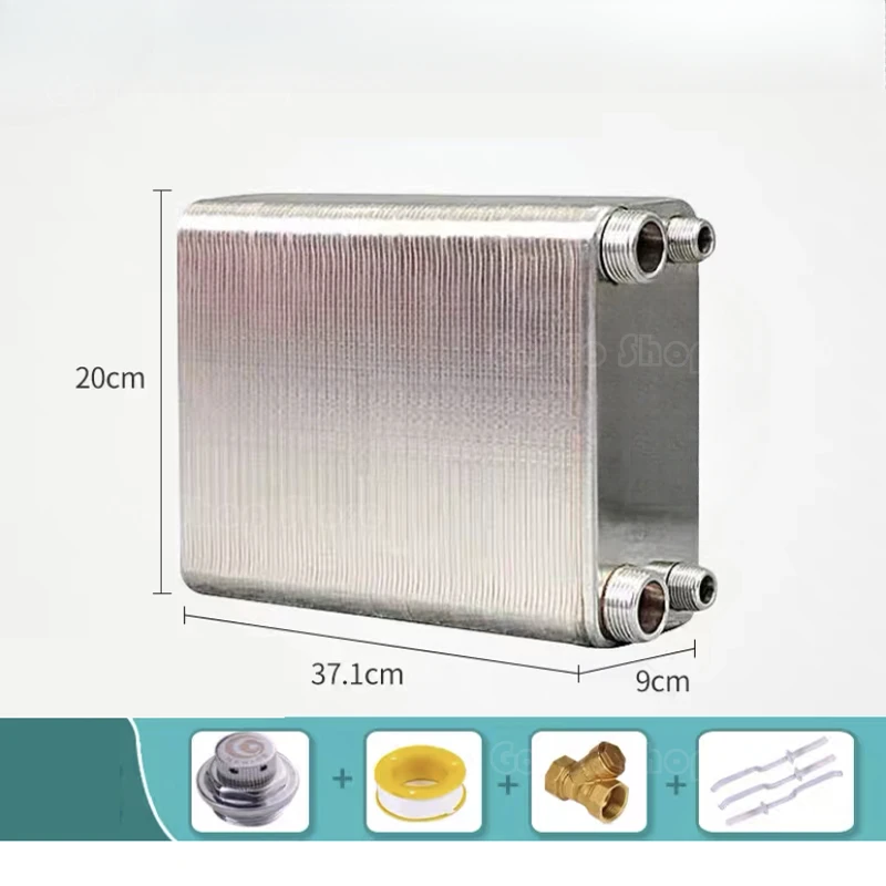 120 Plates Stainless Steel Heat Exchanger Brazed Plate Type Water Heater Chiller Cooler Counter Flow Chiller 120 Plates .