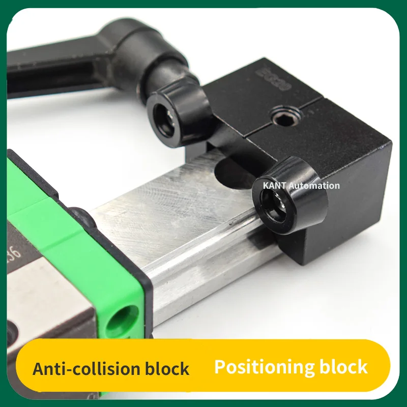 10PCS HG25 Buffer anti-collision block Positioning block  HG Guide rail fixing block Stop block for linear guide rail rubber pad