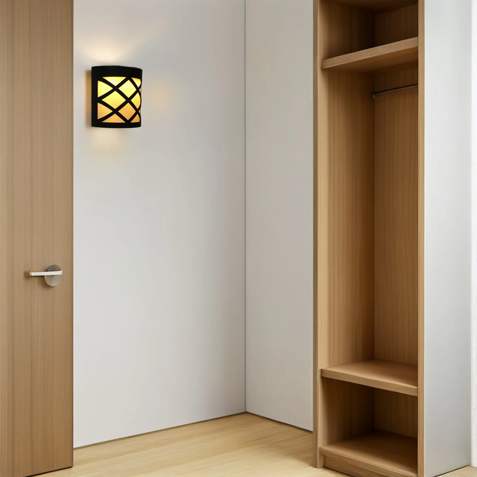 

6 pcs Solar Wall Lights Outdoor Waterproof Led Motion Sensor Light For Garden Pathway Security Lighting Warm White