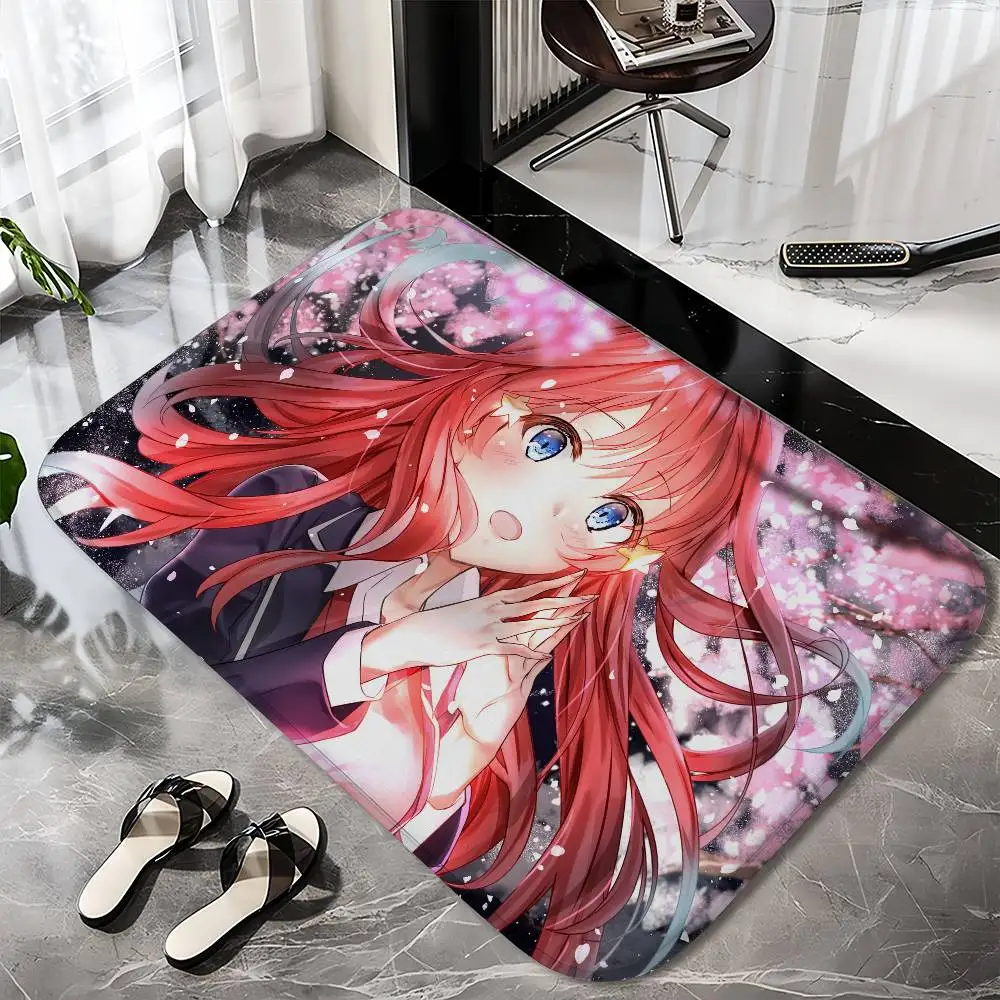 

The Quintessential Quintuplets Floor Mat Printed Large Carpets Room And Bedroom Carpets Bathroom Anti Slip Door MATS Small Car