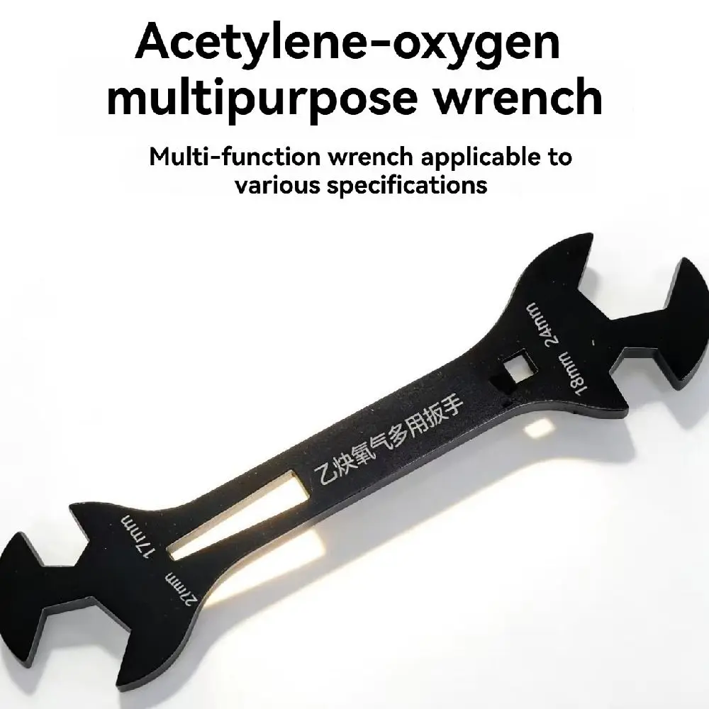 Oxygen Argon Gas Cylinder Valve Wrench for Pressure Reducer Alignment and System Setup in Technical and Industrial Contexts