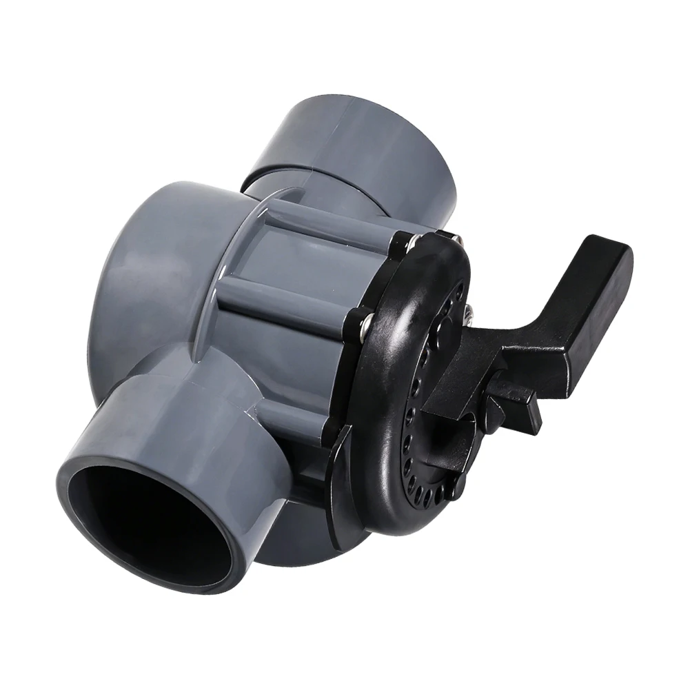 Three Way Diversion Valve Valve For Pentair Diverter Valve PA Nylon Body Lubricant-free Design Easy Installation
