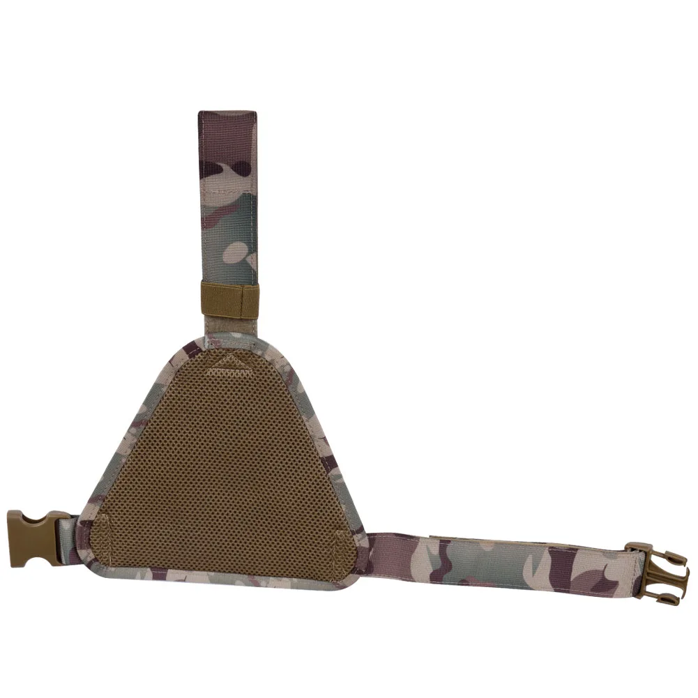 Kit MOLLE táctico de pierna: plataforma caída, funda de pistola láser