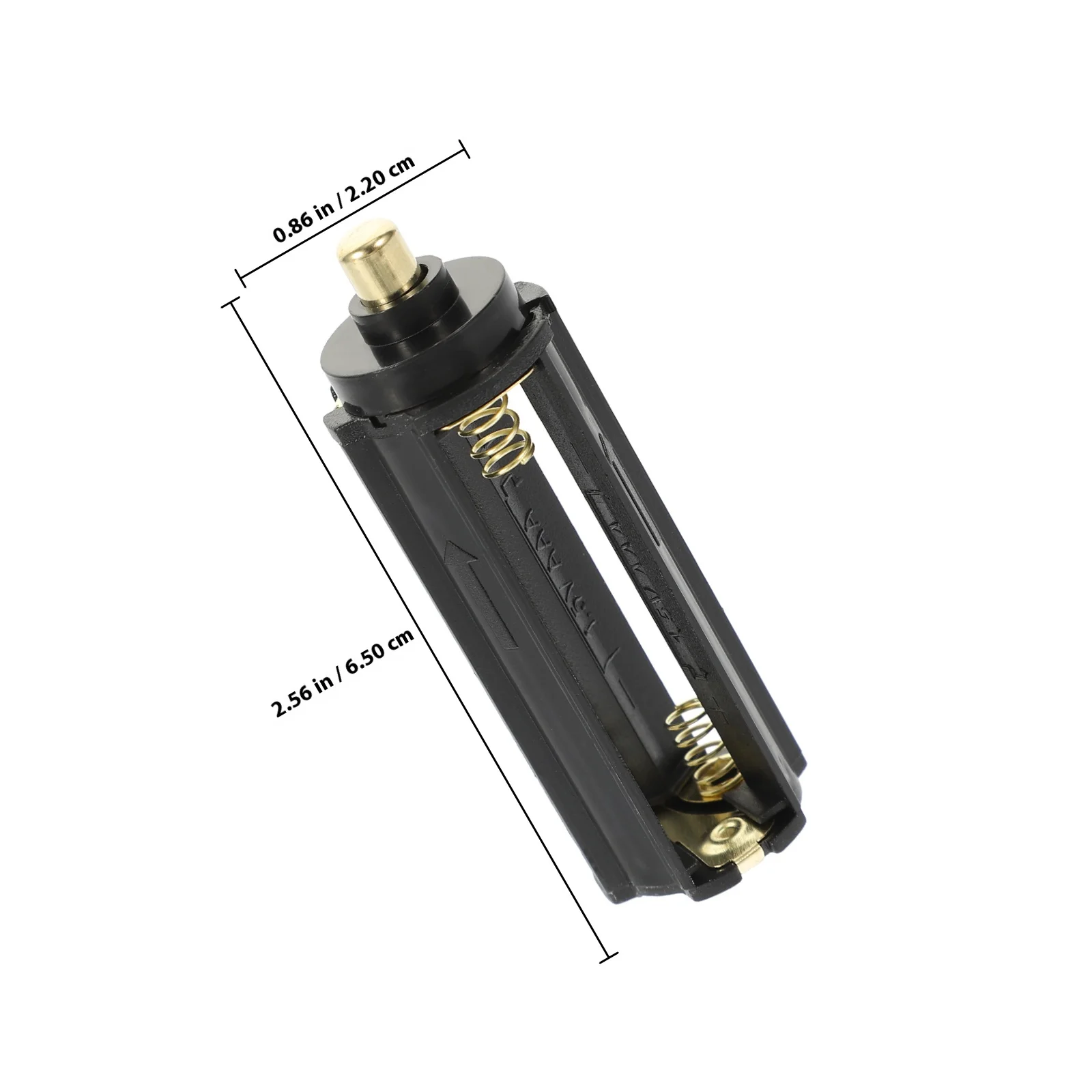 5Pcs 3 Aaa Holder Organizer Case Flashlight Storage Box Compact Safe Dispense Container for Rechargeable