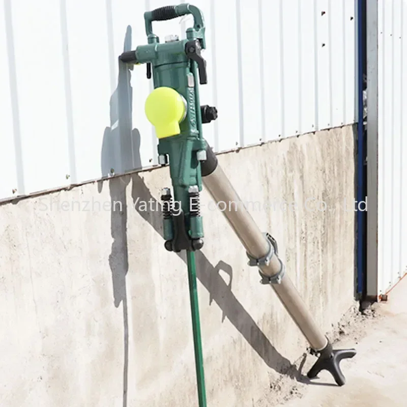 50mm YT28 Rock Drill Strong Power Dual Use Mine Pneumatic Air Leg Rock Drill Tunnel Handheld Rock Drill
