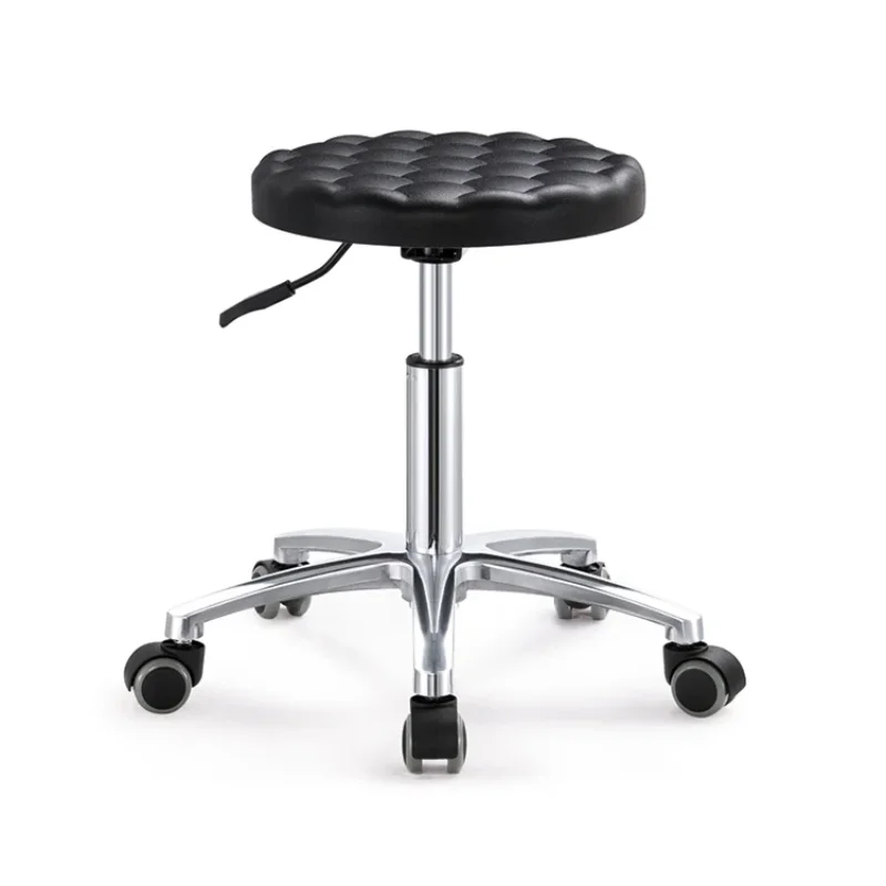 wholesale rotatable work chair/industrial round stool with wheels/ESD laboratory chair