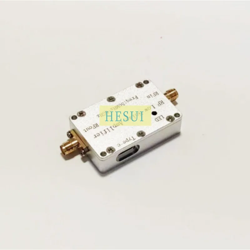 50MHz-6GHz RF Low Noise Amplifier 30dB High Gain Pre-LNA Small Signal Receiving Amplifier