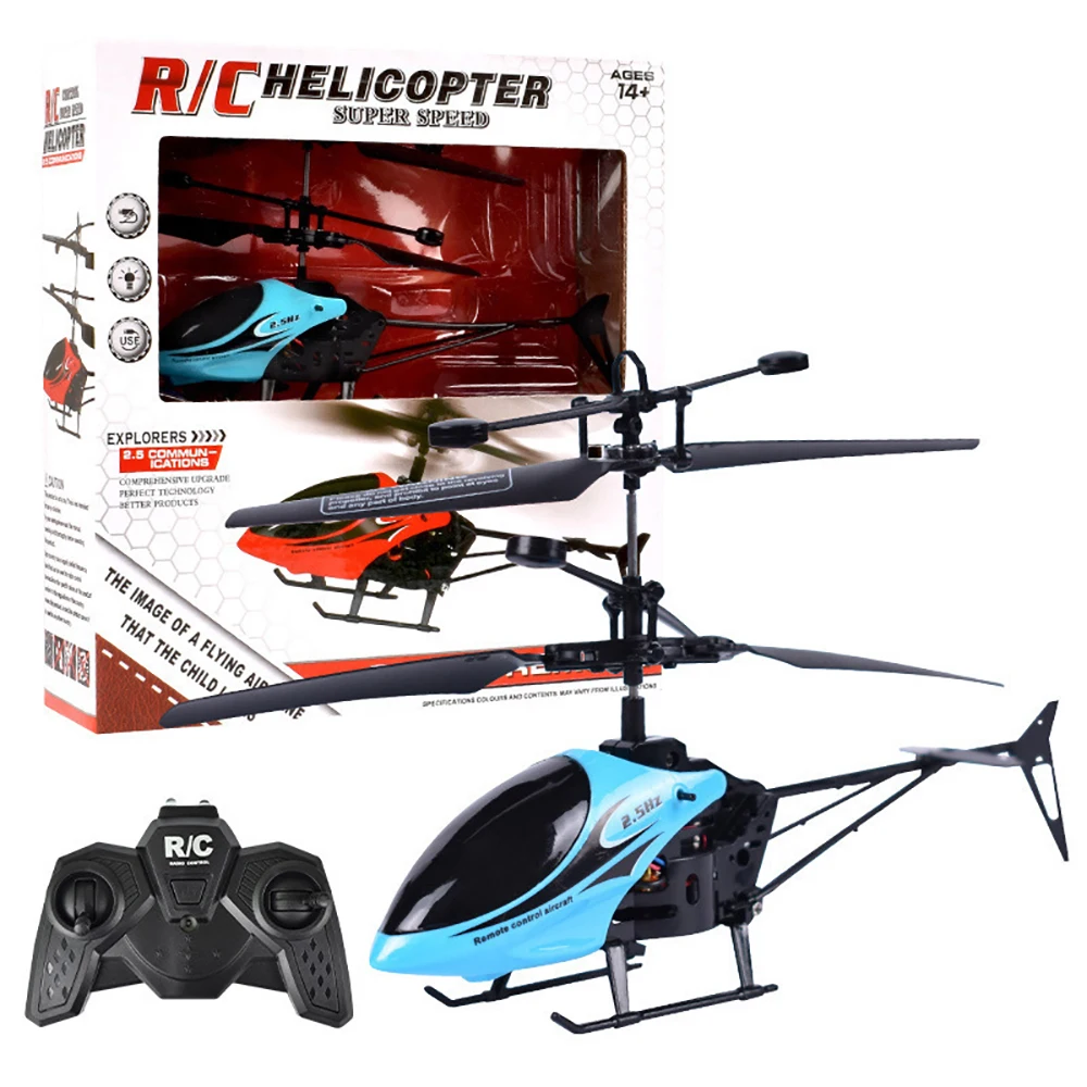 RC Helicopters Drone Children Toys Rechargeable Mini Remote Control Airplane Helicopter Flying Gesture Sensing Children Toys