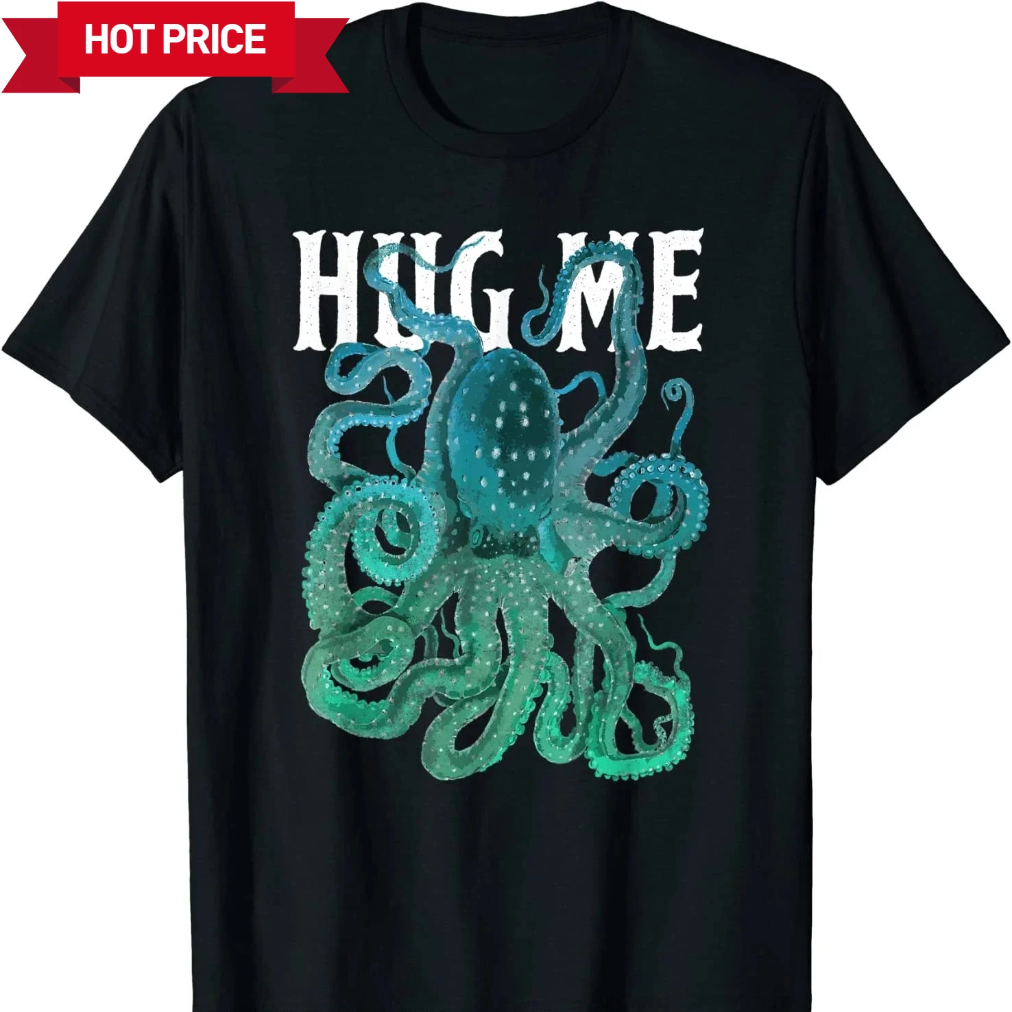 Abra em mim engraçado cefálópodos polvo polvo adora presente camiseta novo 100% algodão manga curta o-pescoço camiseta casual masculino topo