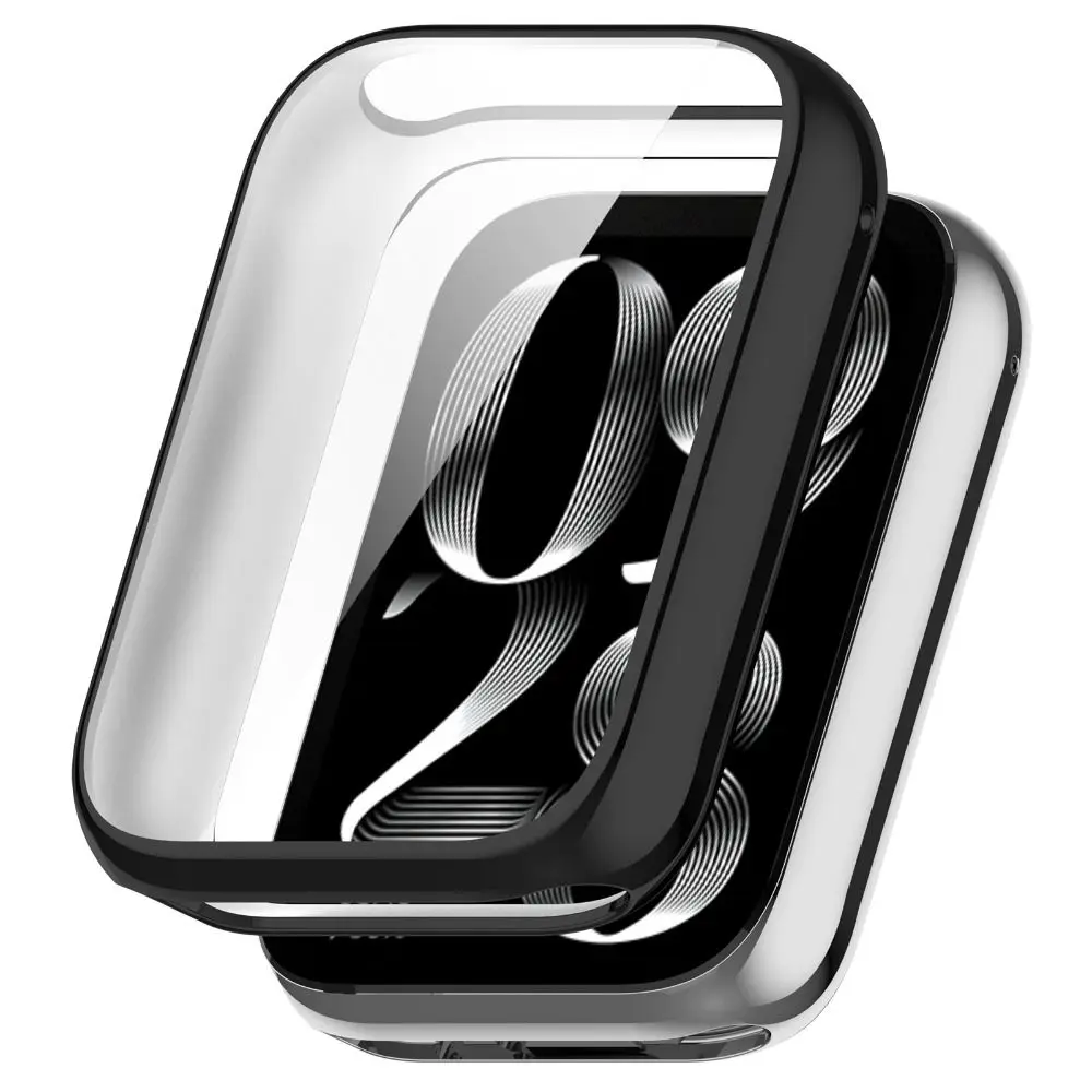 New TPU Protective Cover Full Cover Anti-Scratch Screen Protector All-Around Accessories Case Shell for Xiaomi Band 9 Pro