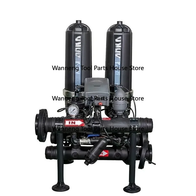 2 Inch 2 Unit T Type Automatic Backwash Disc Water Filtration System for Agriculture Irrigation