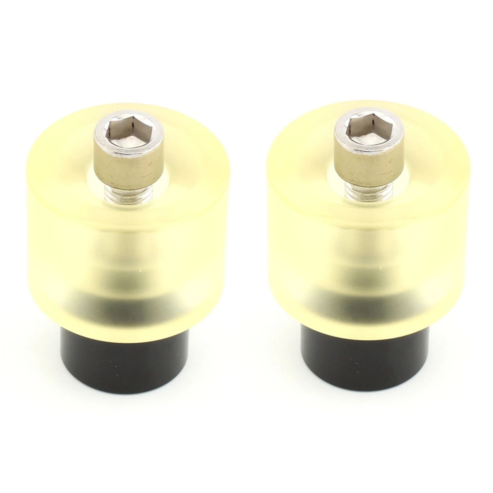 2 Stück Motorrad Motor Satteltasche Sturzbügel Schutzabdeckung Achsmutterkappe für Harley Davidson