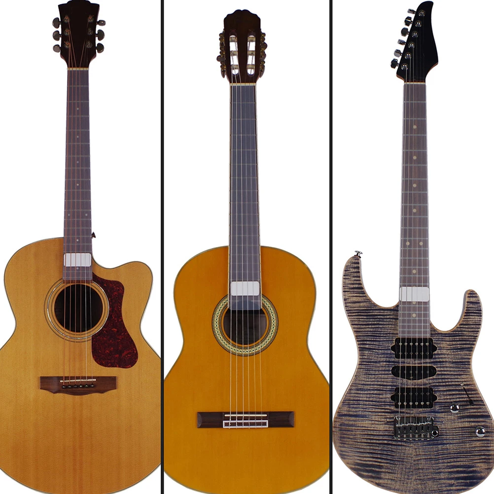 

2pcs Fingerboard Protector Heart Shaped Guitar Accessories Durable Reusable Cover String Instrument Practical Gift