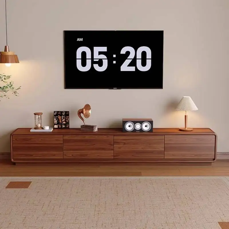 

/Sitting Room Tv Cabinet Wood Vintage Chinese Space Saving Tv Cabinet Storage Nordic Designer Szafka Pod Telewizor Furniture