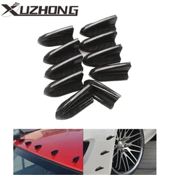 Universal Black Car Supplies Refit Pieces Car Tail Decorate Bumper Shark Fin Black Wind Knife Tail Car Model Accessories