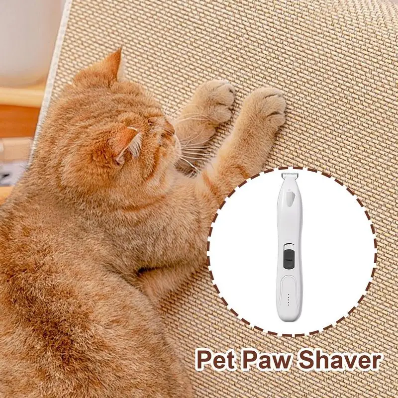 Pet Hair Trimmer Electric Dog Trimmer For Paws With LED Display Low Noise Cordless Dog Grooming Kit 2 Speed Pet Hair Shaver For