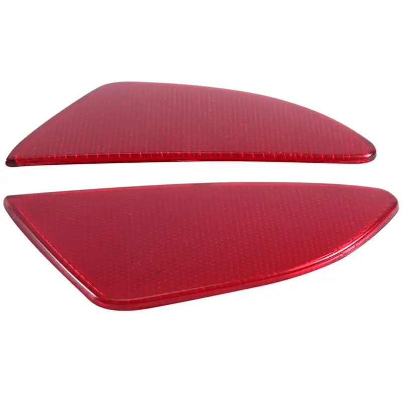 AB59-سيارة التصميم ABS البلاستيك الخلفي الذيل الضباب ضوء مصباح عاكس لوحة مجموعة لمازدا 2 ديميو 2015-2018