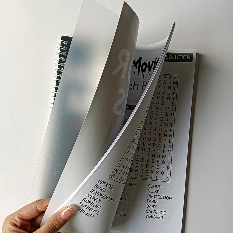 Film horror Ricerca di parole: Film horror Libro puzzle Libro a tema horror per regali di fan di film horror