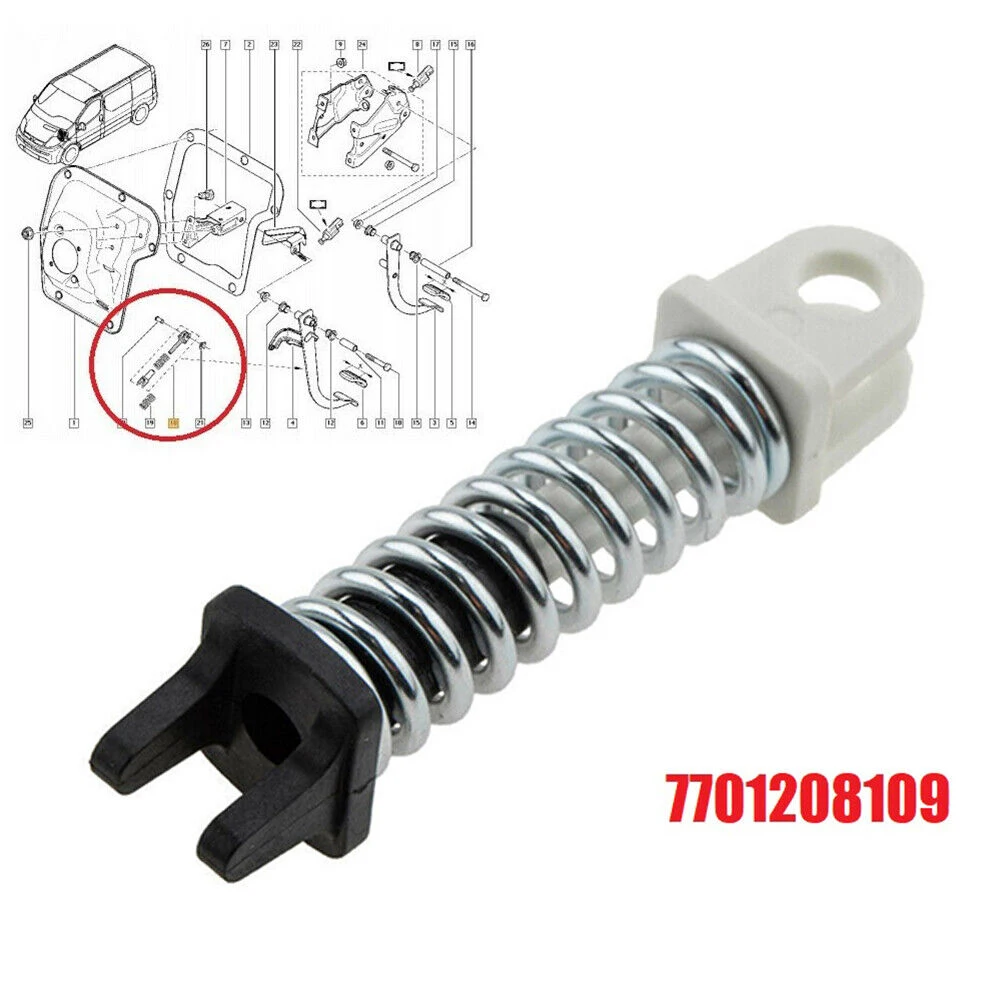 

1PC Clutch Pedal Repair Kit Spring Retour Clutch Pedal Assist For Trafic II For Nissan 7701208109 ABS Interior Car Parts