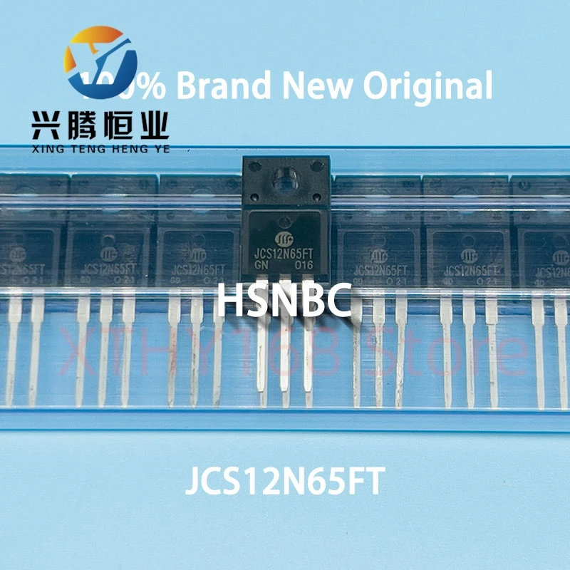 

10 шт./лот JCS12N65FT 12N65 TO-220F 650 В 12A MOSFET N-канальный силовой транзистор 100% новый оригинальный