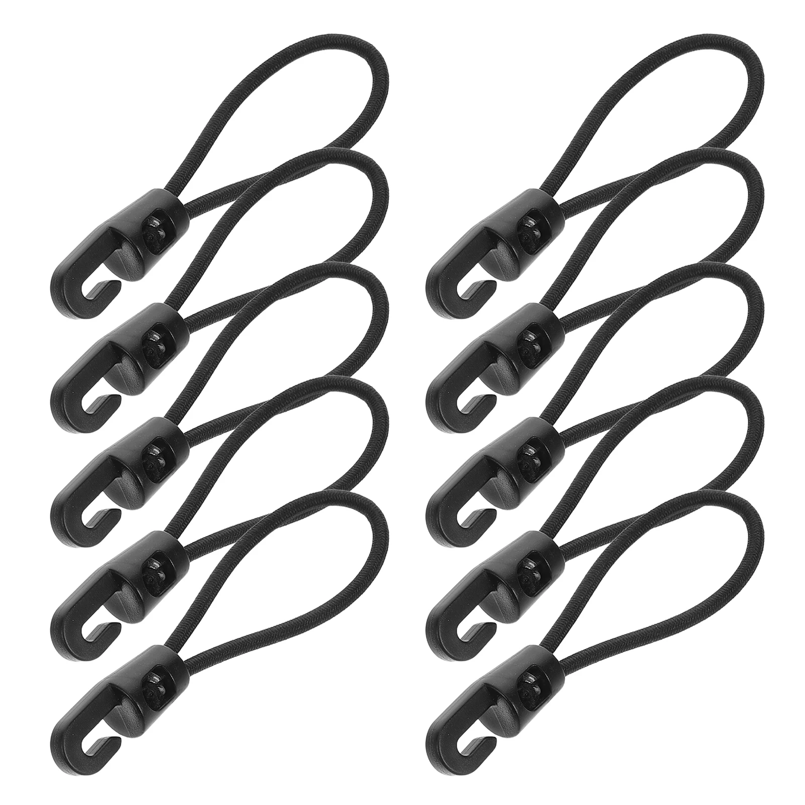 

Elastic Luggage Rope Bungee Cord Carabiner Multifunction Camping Hiking Travel Canopy Straps Tent Accessories Outdoor Gear Black