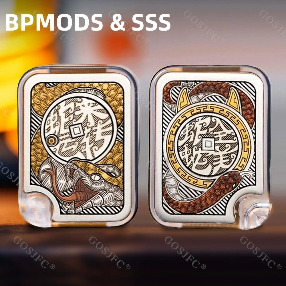 

BPMODS & SSS Co-branding Year Of The Snake Limited Patch Fidget Slider Total Limit Of 277pcs Fidget Toys For Adults