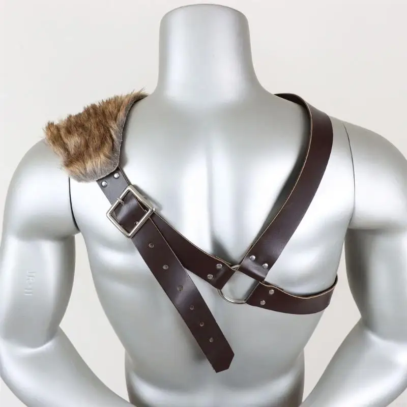 Traje medieval para homens couro 49mf para homens Halloween