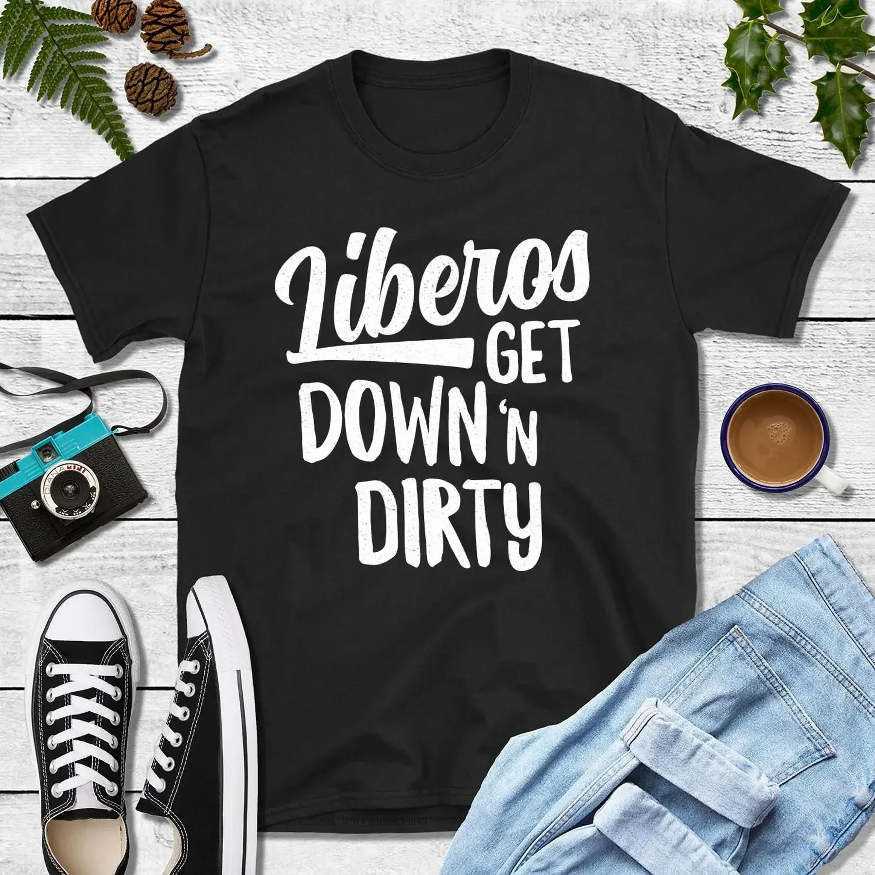 LIberos Get Down N Dirty T Shirt Volleyball Girl Vollyball Player Womens