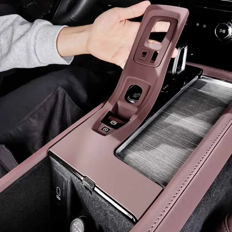 For Volvo S90 2026 Central Control Panel Gear Shift Protective Mat Silicone Anti scratching Panel Cover Car Inerior Accessories