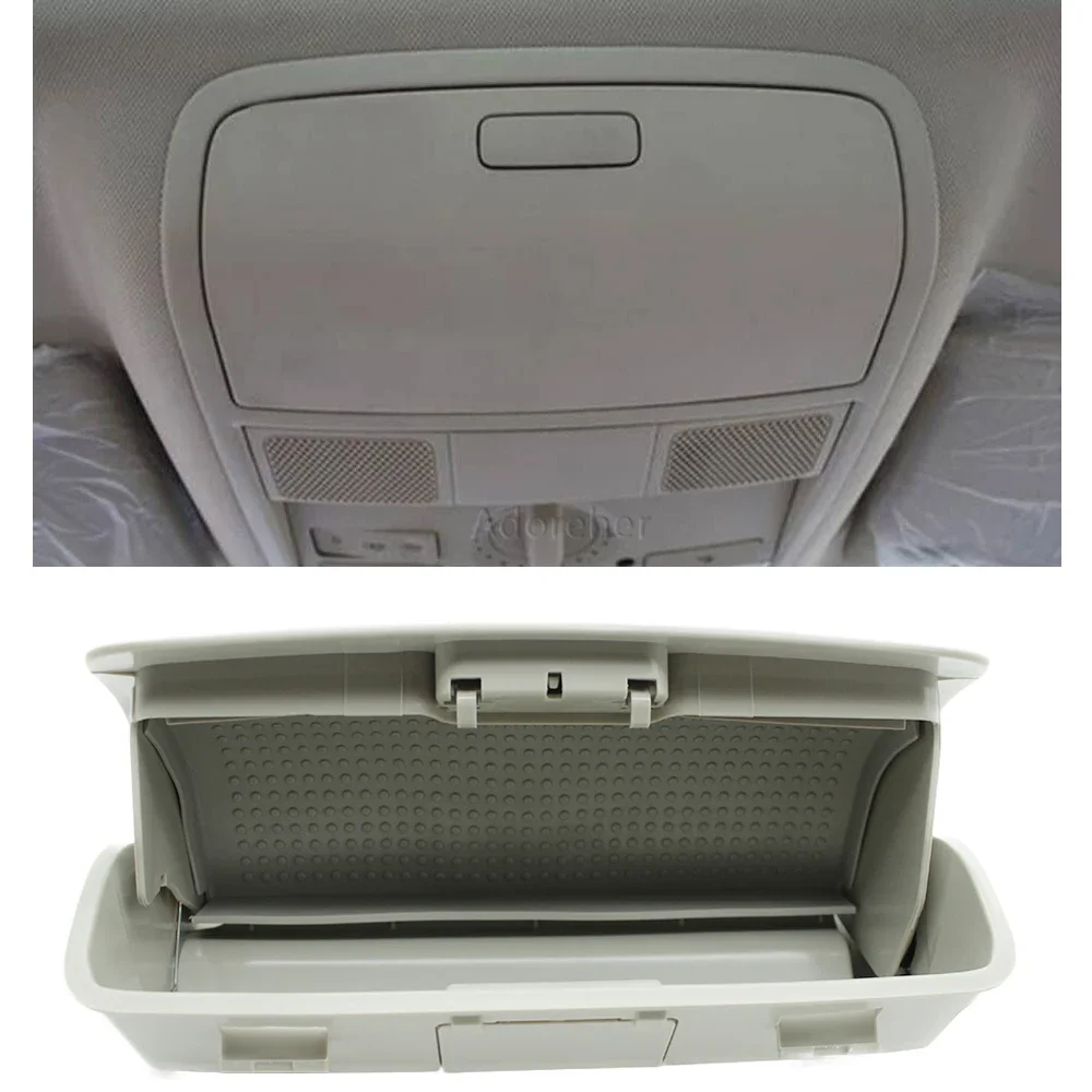 Sunglasses Holder Glasses Case Box Compatible For VW Golf 6 MK6 Jetta 5 Passat B6 Auto Accessories Grey