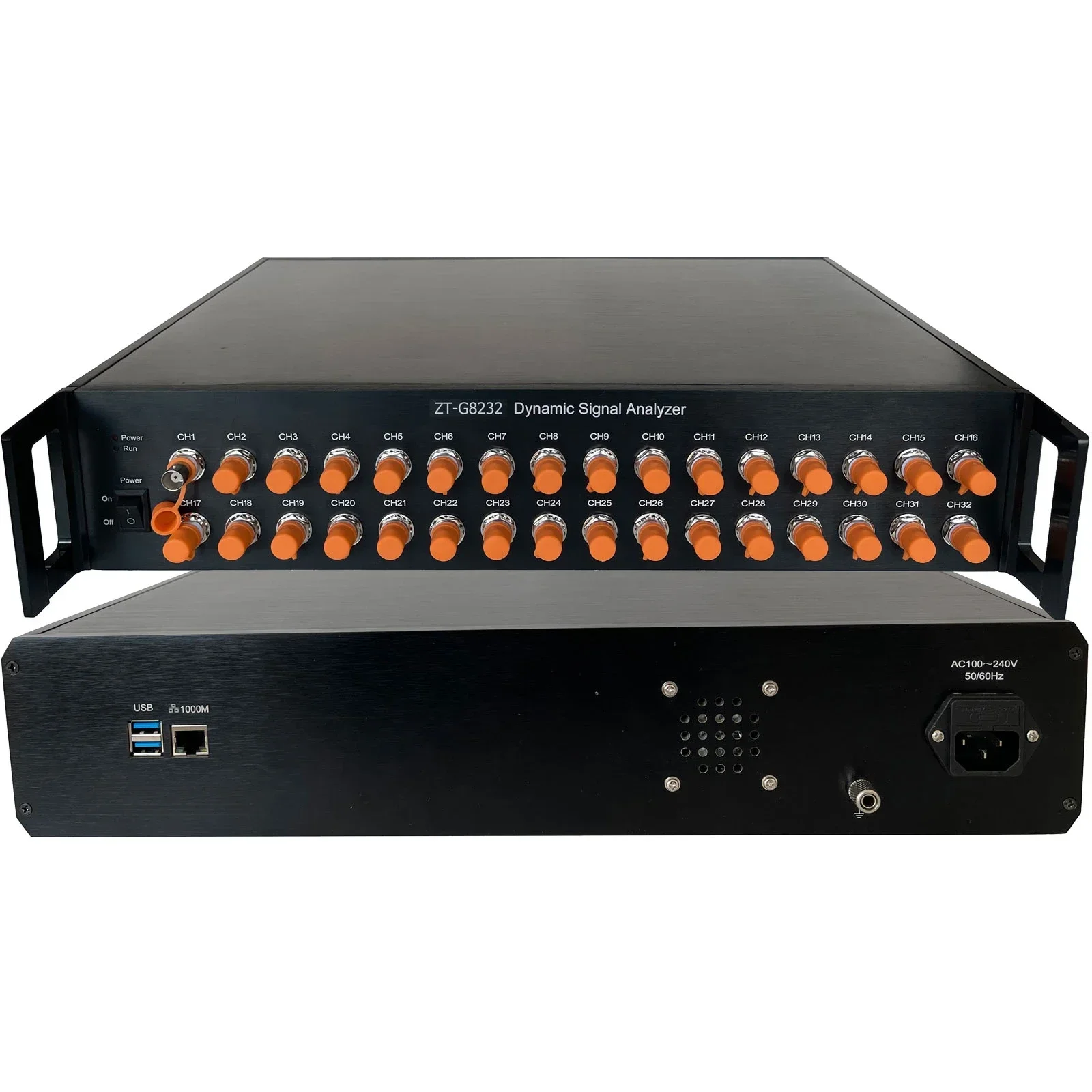 Gigabit Network Vibration Signal Testing Instrument  Support  Port Data Collector    Instruments