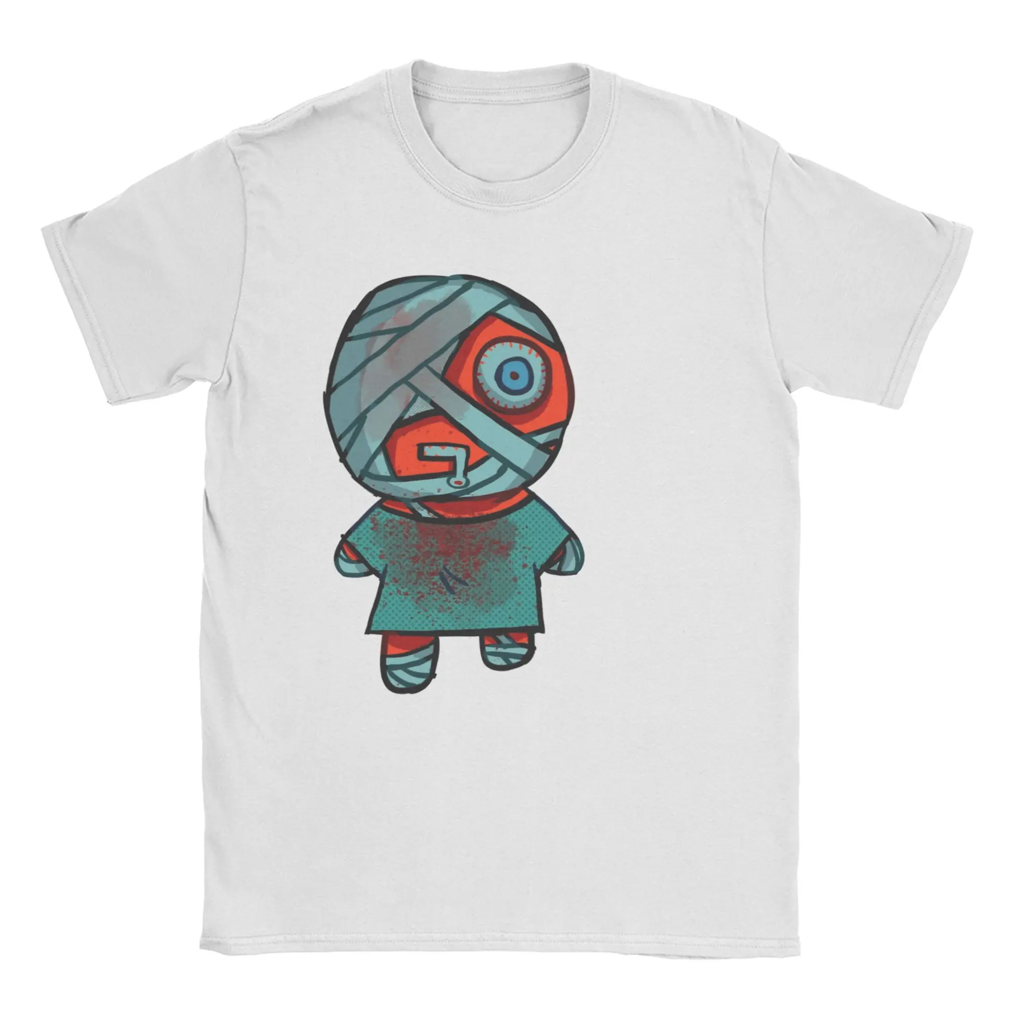 Captain Curly Mouthwashing T-Shirt for Men Women  100% Cotton Tee Shirt Neck Short Sleeve T Shirts Graphic Printed Clothes