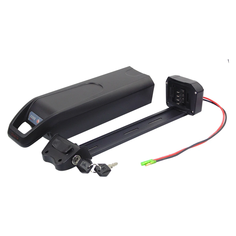 

Side Open Hailong Battery Pack 36V 10.4Ah 12Ah Down Tube Fat Tire E-Trike Batteries for 250W 500W Electric Bike