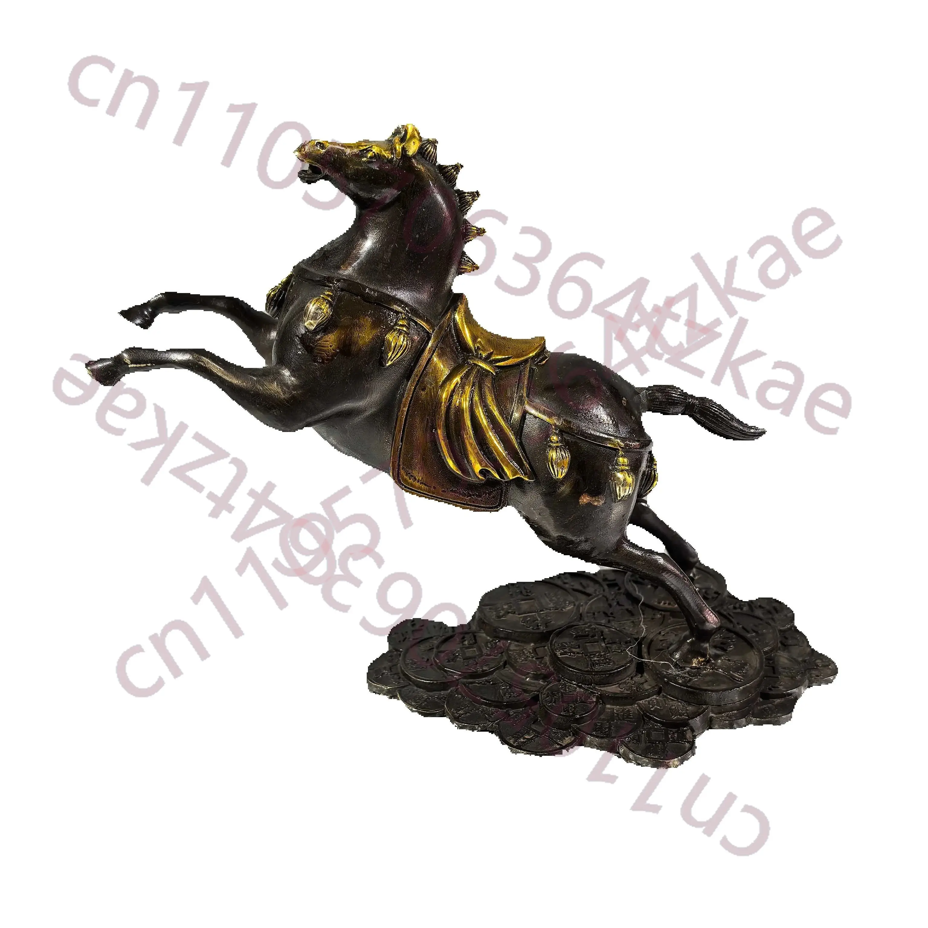 

Китайская народная коллекция: позолоченная фигурка летающего коня из чистой меди для дома и гостиной