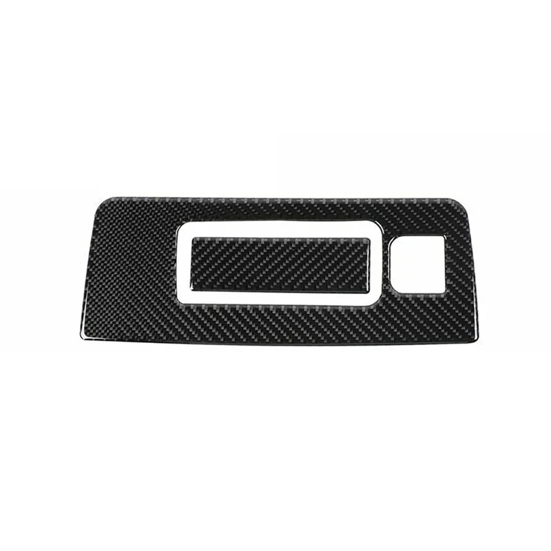 

Soft Carbon Fiber Storage Box Trim For Silverado GMC Sierra 2014-2018 Accessories Soft Carbon Fiber