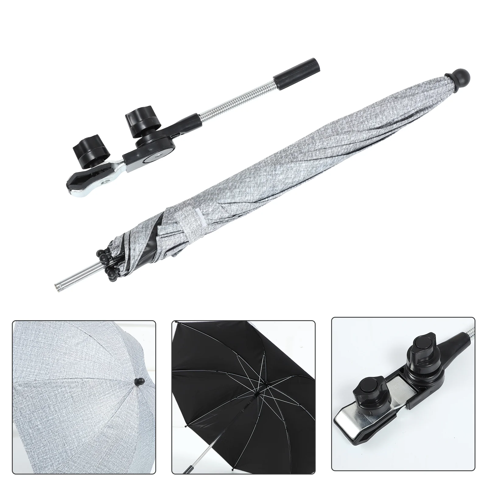 

Stroller Parasol Baby Shade Umbrella Sun Protection Pushchairs Alloy Pram Cart Supplies Rain