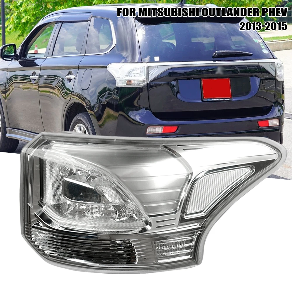 미쓰비시 아웃랜더용 왼쪽 오른쪽 테일 램프, Phev 2013 2014 2015 리어 테일 라이트, 브레이크 램프 포함