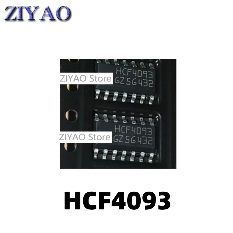 5PCS HCF4093 HCF4093M013TR SOP-14 Logic Gate Inverter