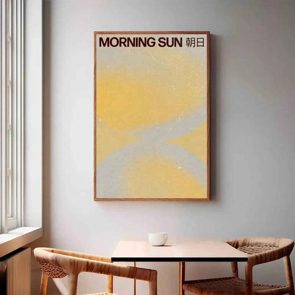 Morning Sun Poster Paper Print Home Living Room Bedroom Entrance Bar Cafe Art Painting Decoration