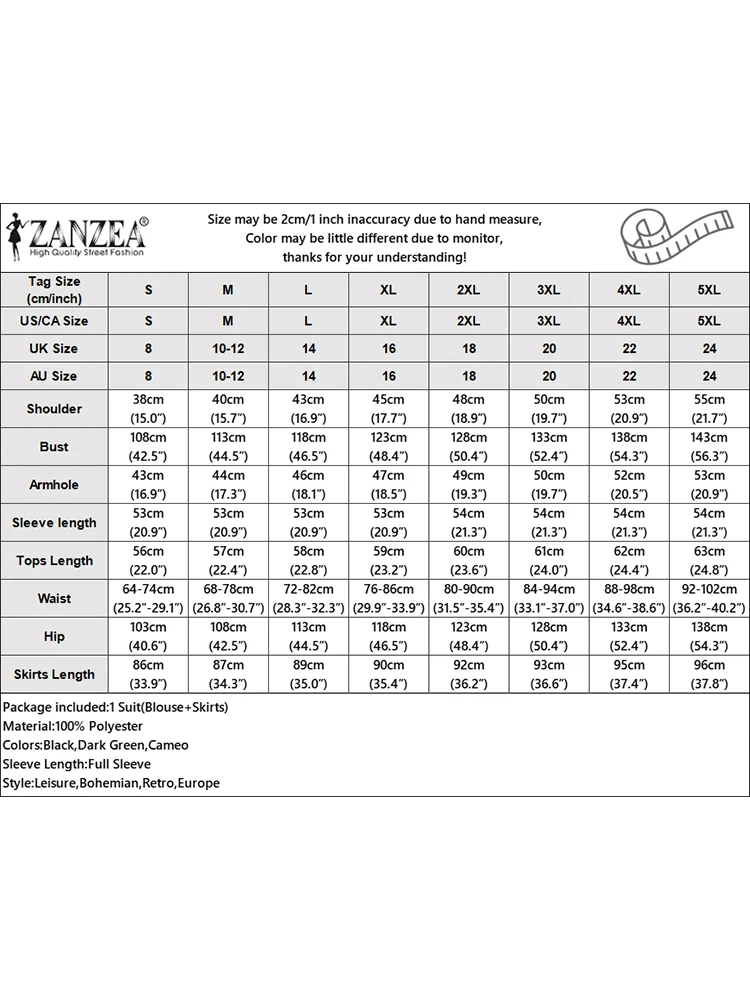 2026 ZANZEA 2PCS Autumn Winter Sweatshirts Dress Sets Women Long Sleeve Hoodies Tops Sundress OL Matching Sets Spring Outfits