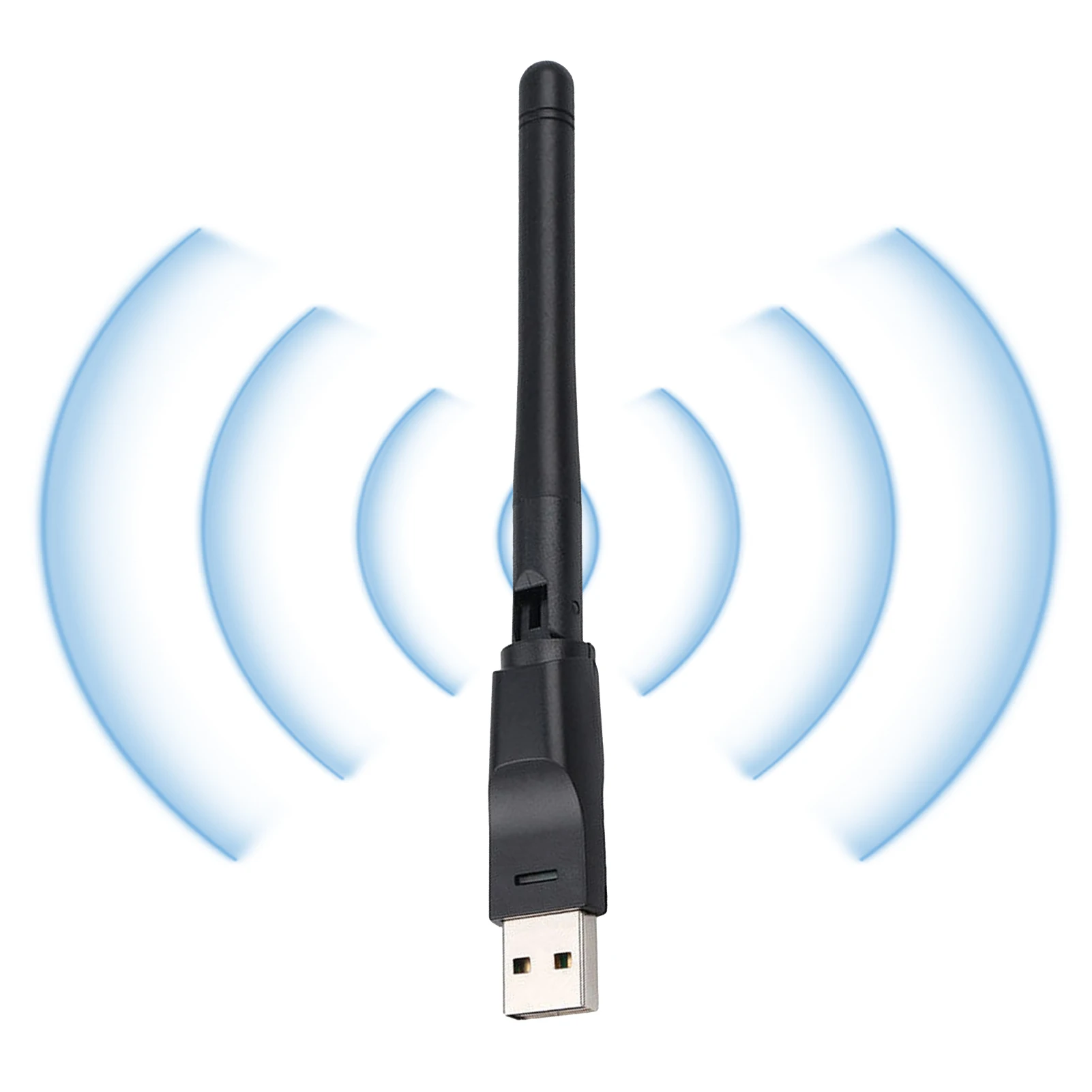 USB Wifi Adapter 150Mbps 2.4 GHz 2DB Large Antenna MT7601 Chip External Wireless Network Card Wifi Signal Receiver Transmitter