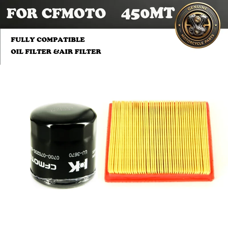 For CFMOTO 450SR 450MT Air Filter and Oil Filter Fuel Filter 450NK 450CLC SRS Motorcycle Accessories Original Parts