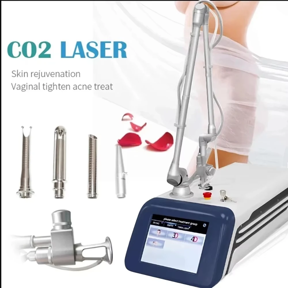 Newest design 4D Fotona Co2 Fractional Laser Treatment Machine 10600nm laser beauty machine For Skin Resurfacing Acne Scars