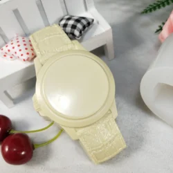 QT0263 PRZY Mold Silicone Watch Soap Molds Gypsum Chocolate Candle Molds Soap Mould Clay Resin Eco-friendly